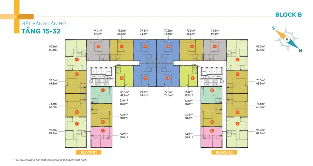 Mat Bang Tang 15 32 Block B Lavida Plus